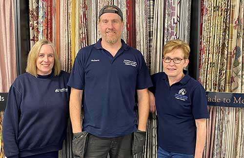 Jane, Richard, and Caroline